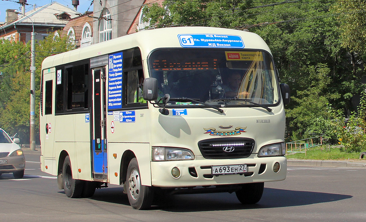 Хабаровский край, Hyundai County SWB (группа ТагАЗ) № 4134