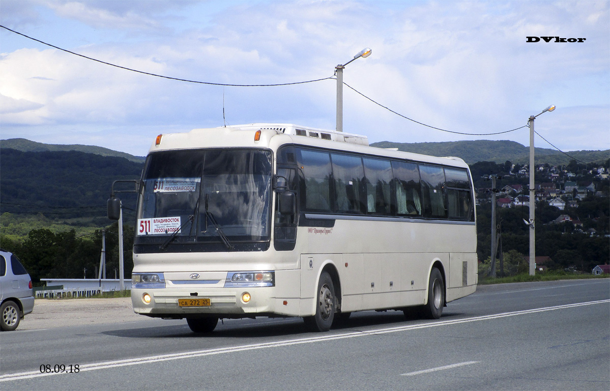 Приморский край, Hyundai AeroSpace LD № СА 272 25 — Фото — Автобусный  транспорт