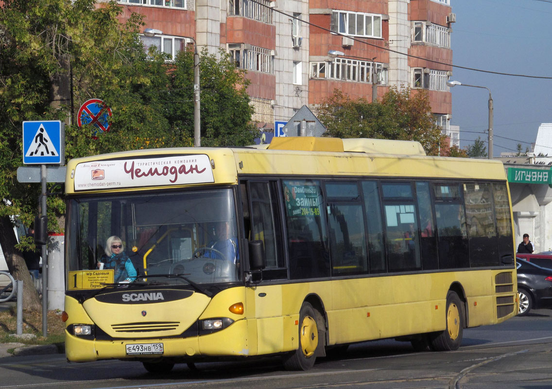 Пермский край, Scania OmniLink I (Скания-Питер) № Е 493 НВ 159