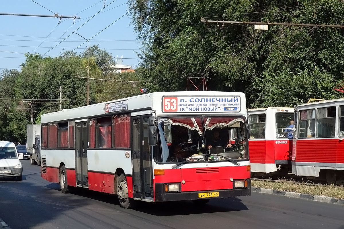 Саратовская область, Mercedes-Benz O405N № АМ 778 64