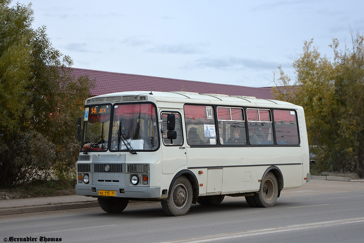 Саха (Якутия), ПАЗ-32054 № КЕ 115 14