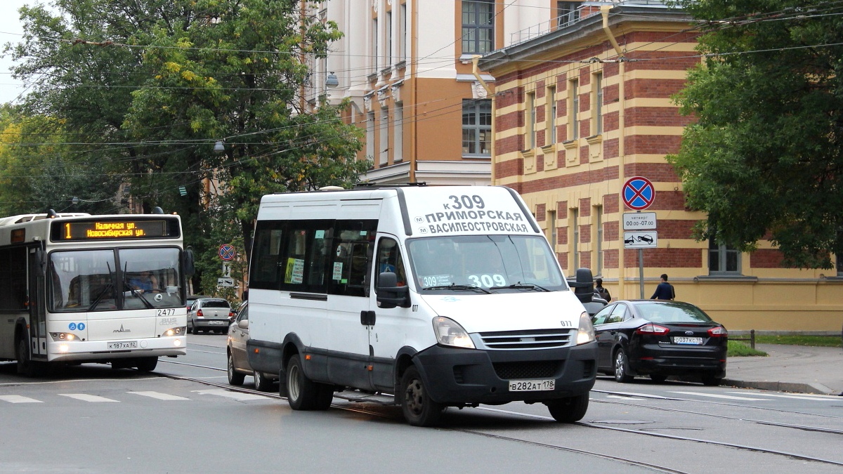 Санкт-Петербург, Нижегородец-2227UT (IVECO Daily) № 077