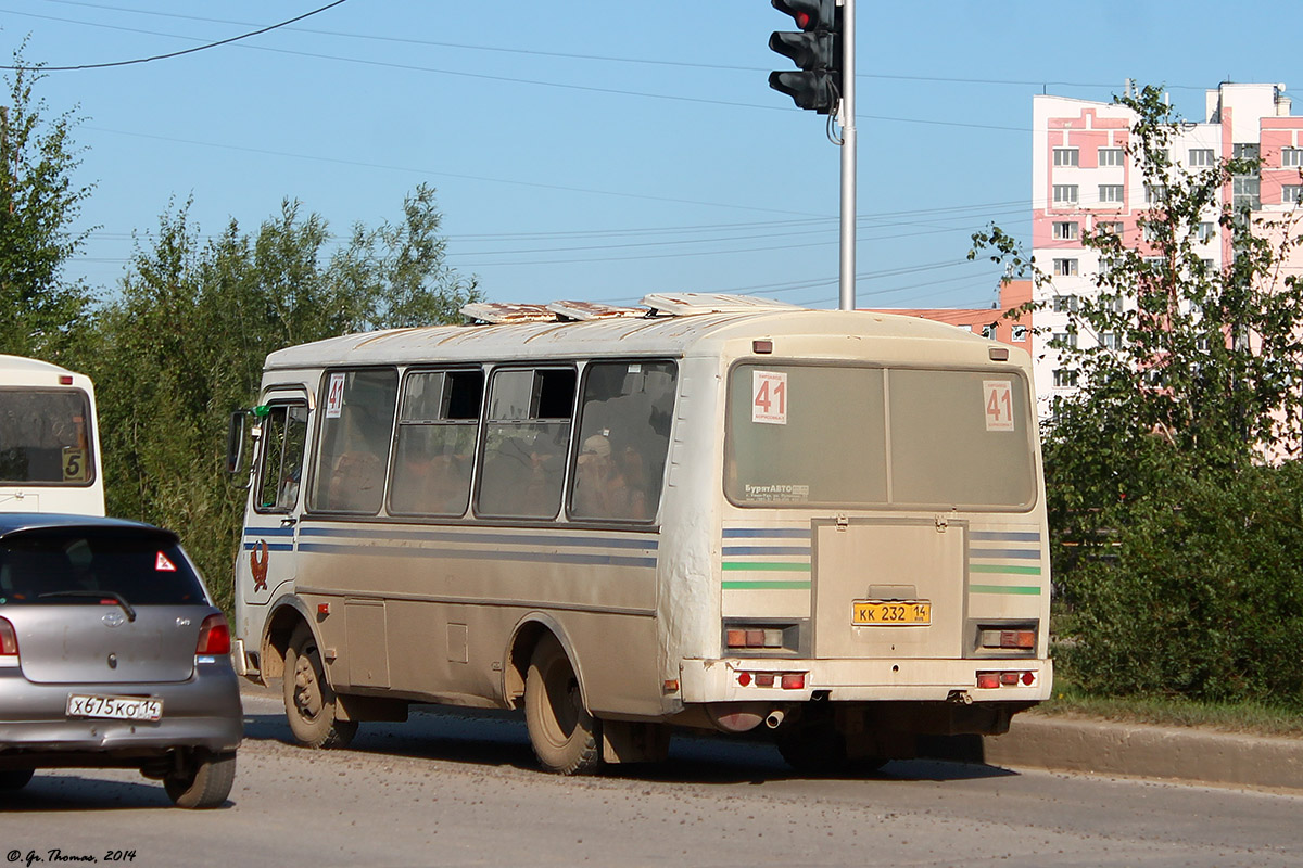 Саха (Якутия), ПАЗ-32053-50 № КК 232 14