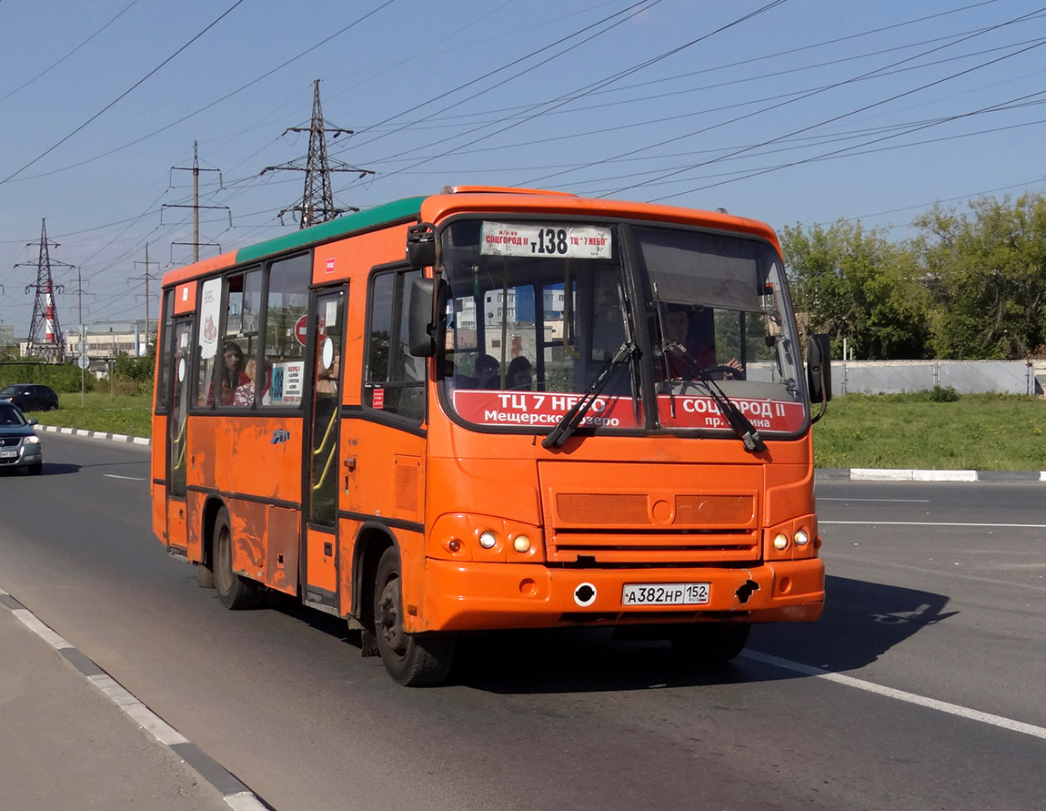 Нижегородская область, ПАЗ-320402-05 № А 382 НР 152