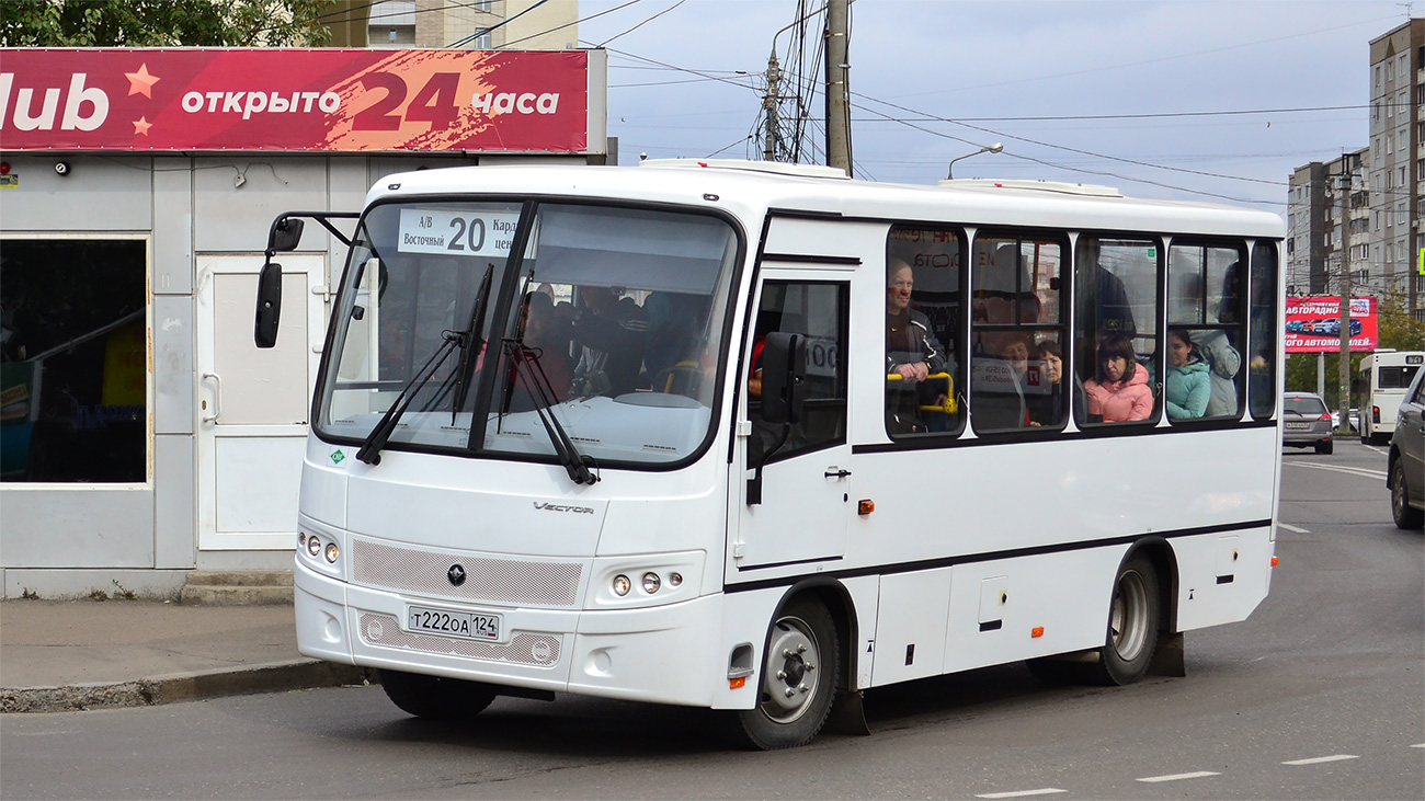 Красноярский край, ПАЗ-320302-22 "Вектор" № Т 222 ОА 124