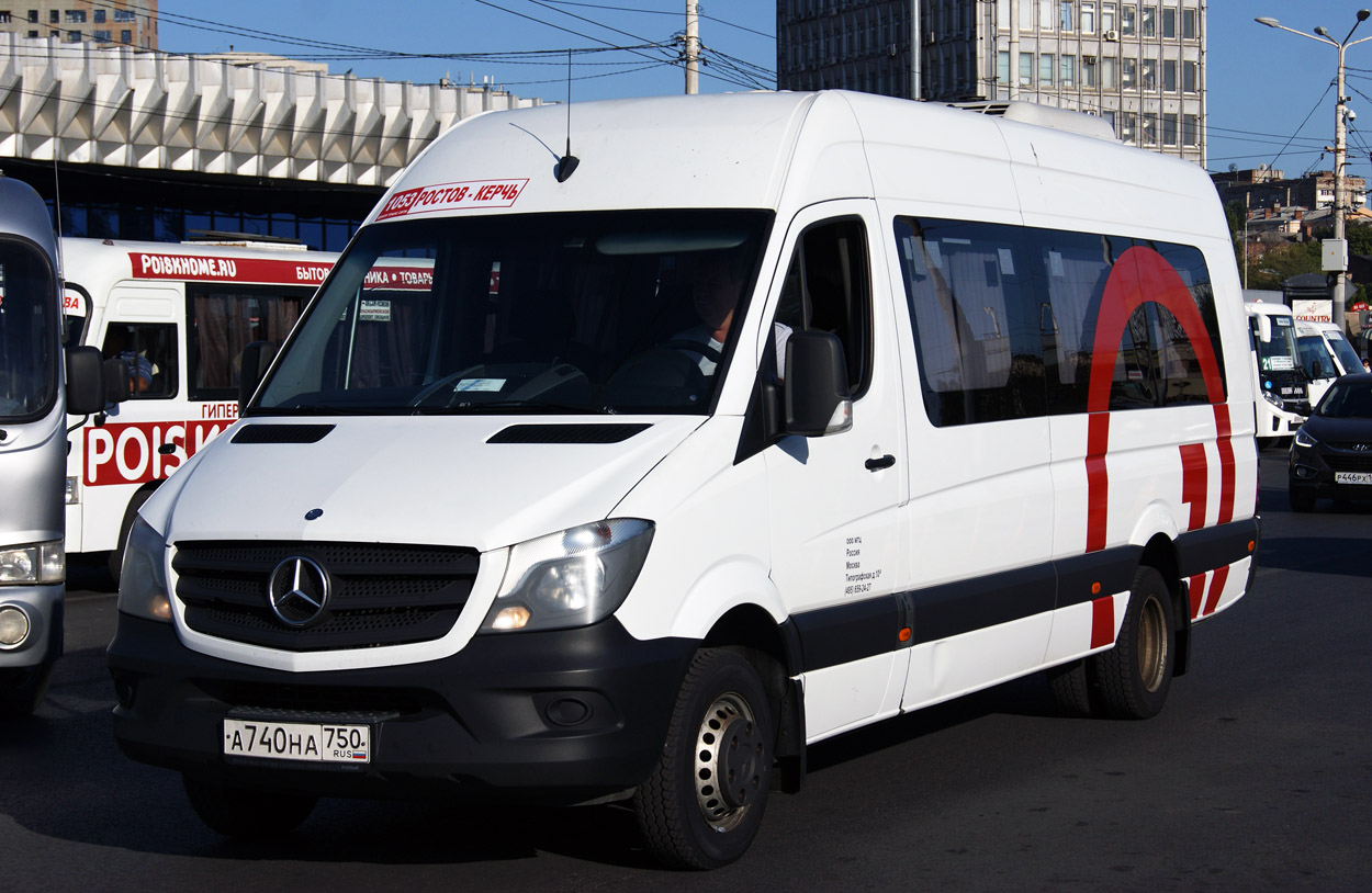 Москва, Луидор-223602 (MB Sprinter) № А 740 НА 750