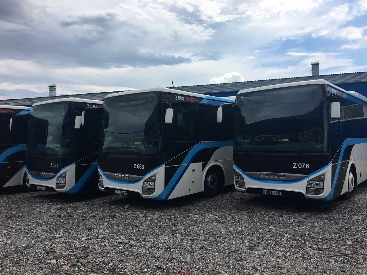 Астана, IVECO Crossway LINE 13M (СарыаркаАвтоПром) № Z051; Астана, IVECO Crossway LINE 13M (СарыаркаАвтоПром) № Z063; Астана, IVECO Crossway LINE 13M (СарыаркаАвтоПром) № Z076