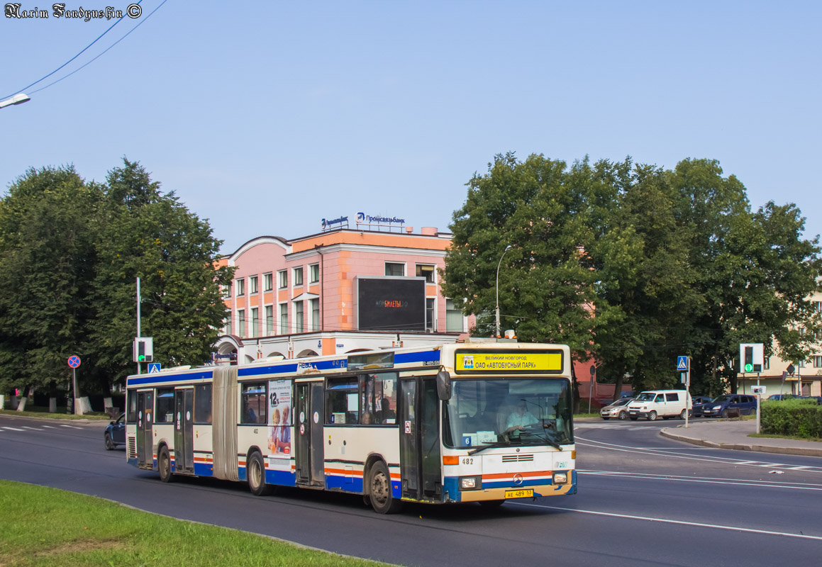 Новгородская область, Mercedes-Benz O405GN № 482