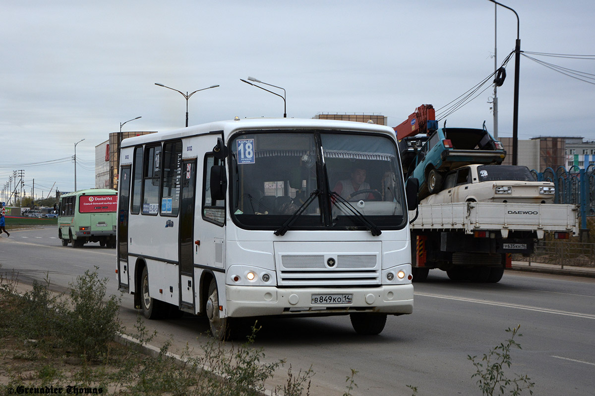 Саха (Якутия), ПАЗ-320302-08 № В 849 КО 14