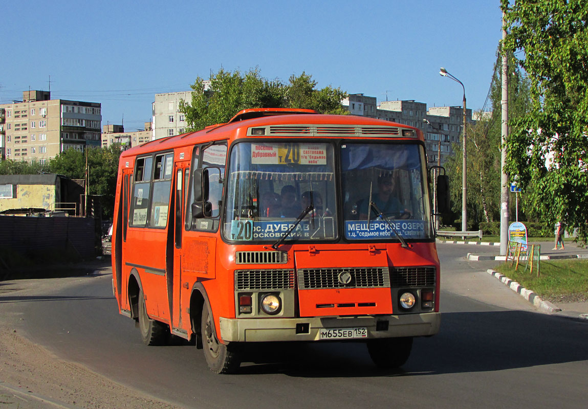 Нижегородская область, ПАЗ-32054 № М 655 ЕВ 152