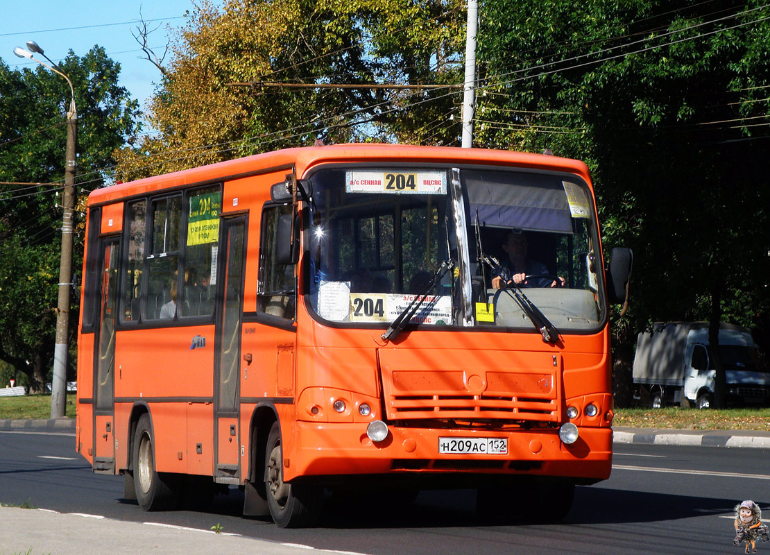 Нижегородская область, ПАЗ-320402-05 № Н 209 АС 152