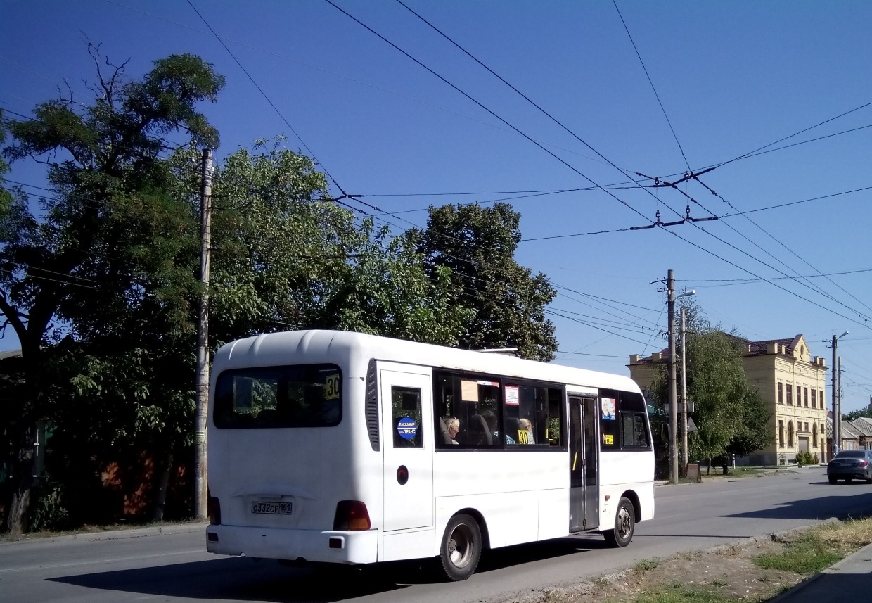 Ростовская область, Hyundai County LWB C11 (ТагАЗ) № О 332 СР 161