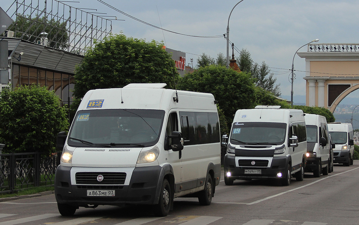 Бурятия, Нижегородец-FST613 (FIAT Ducato) № А 863 МЕ 03; Бурятия, Нижегородец-FST613 (FIAT Ducato) № М 149 КТ 03; Бурятия — Разные фотографии