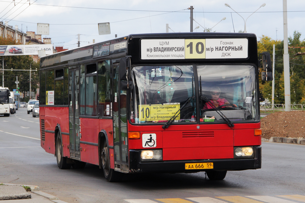 Пермский край, Mercedes-Benz O405N2 № АА 666 59