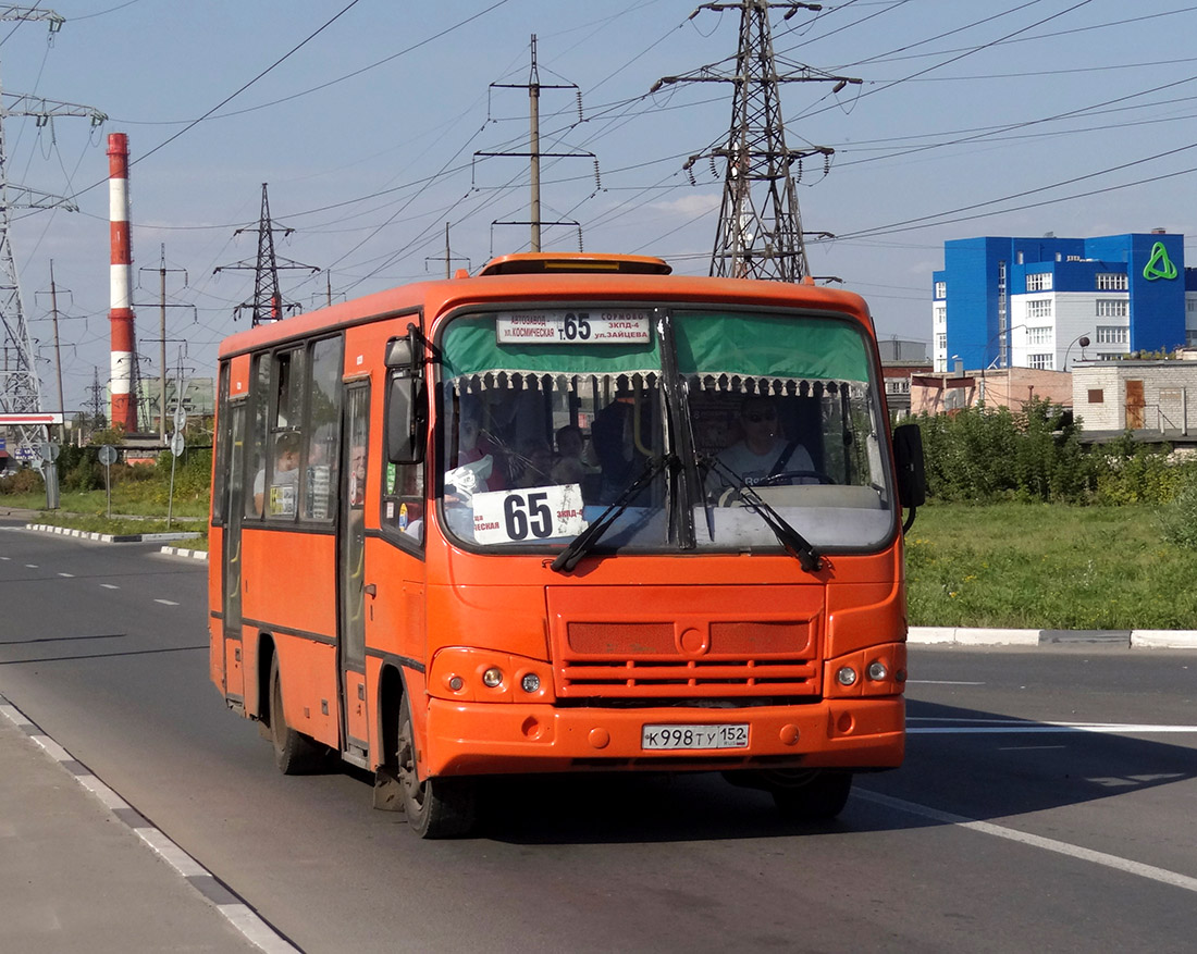 Нижегородская область, ПАЗ-320402-05 № К 998 ТУ 152