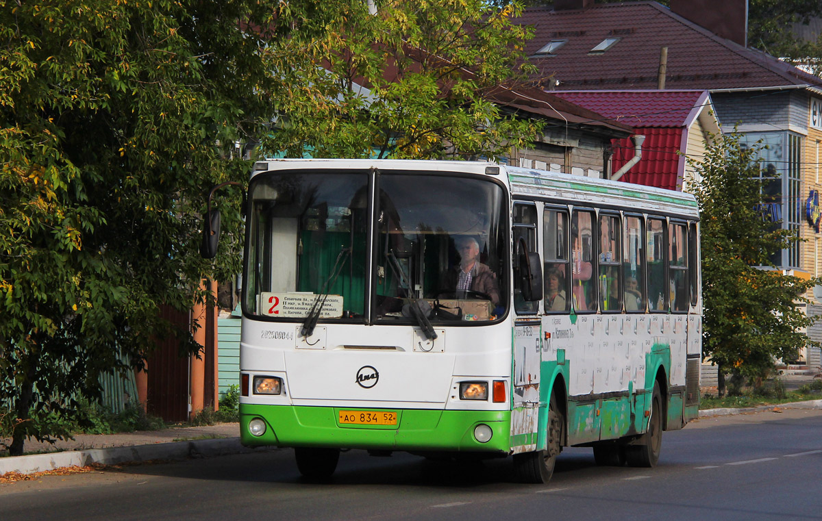 Нижегородская область, ЛиАЗ-5256.45 № АО 834 52