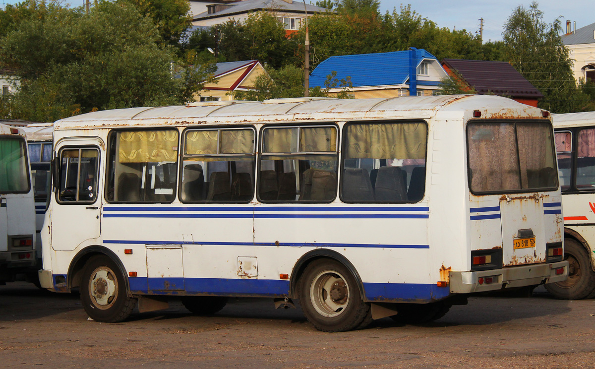 Нижегородская область, ПАЗ-32053 № АО 818 52