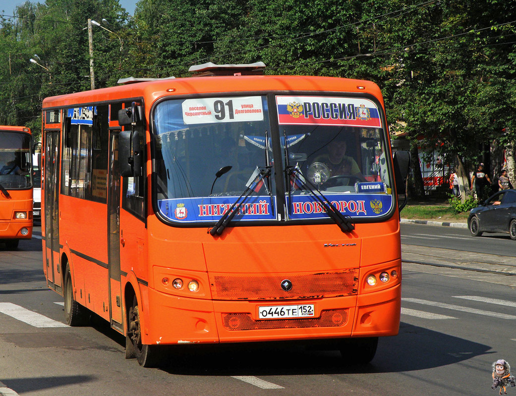 Nizhegorodskaya region, PAZ-320414-04 "Vektor" № О 446 ТЕ 152