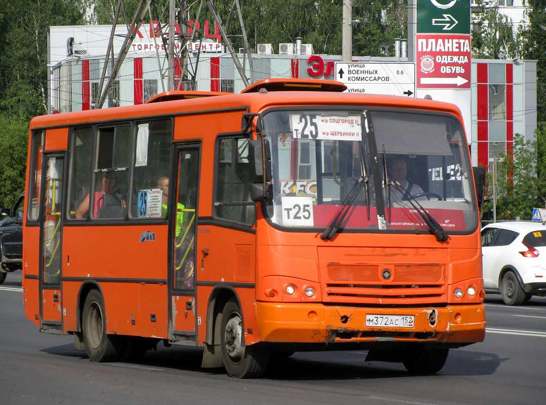 Нижегородская область, ПАЗ-320402-05 № М 372 АС 152