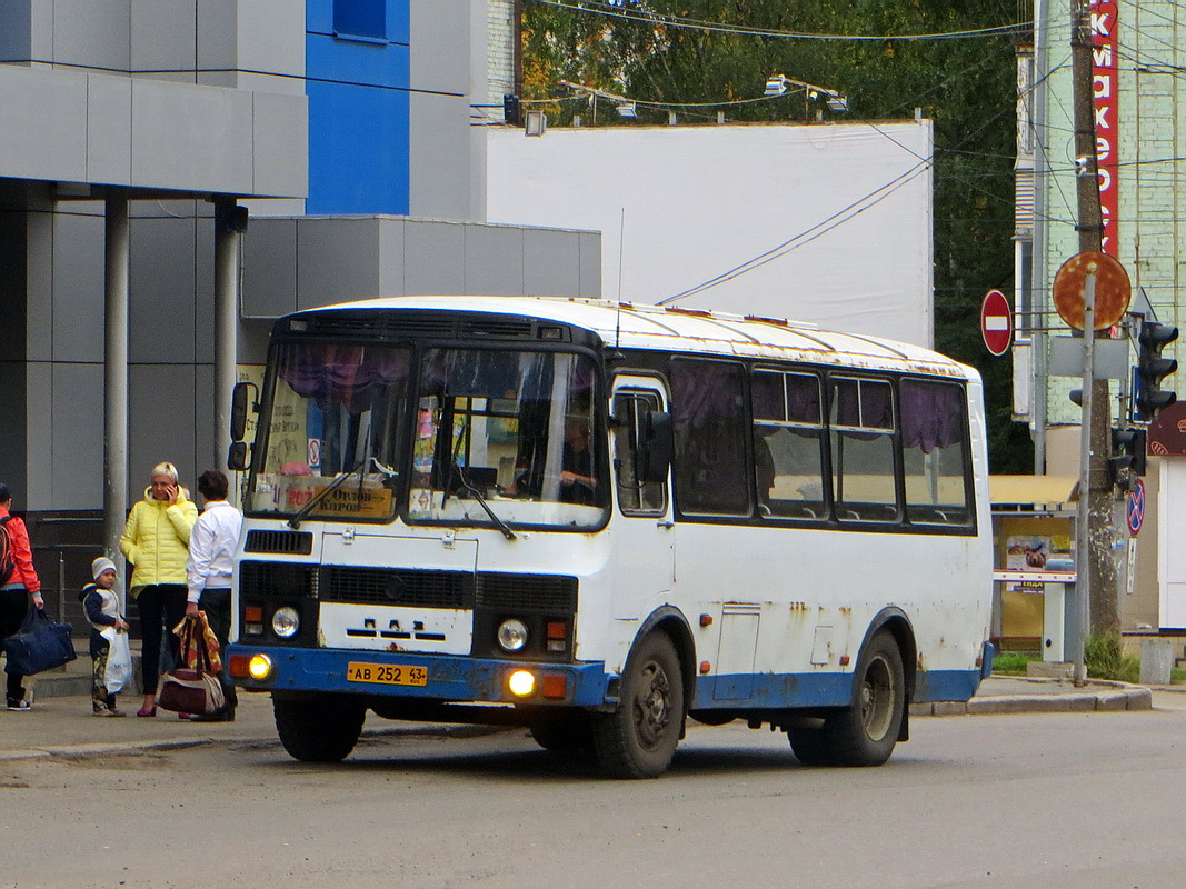 Кировская область, ПАЗ-32054 № АВ 252 43