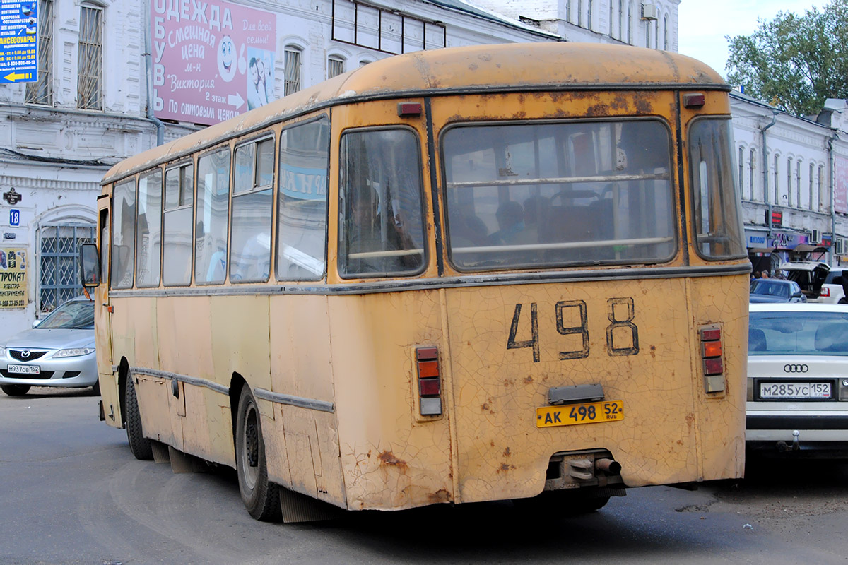 Нижегородская область, ЛиАЗ-677М № АК 498 52