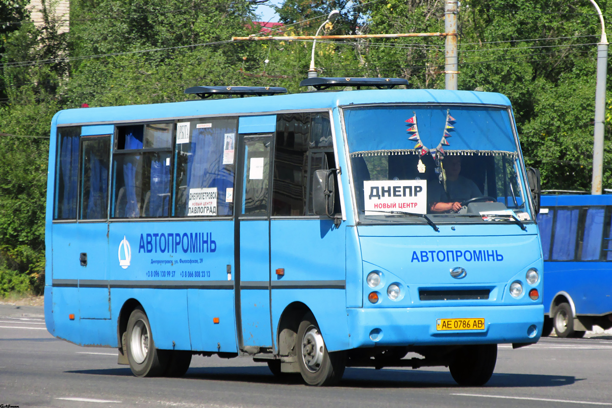 Днепропетровская область, I-VAN A07A2-65 № AE 0786 AB