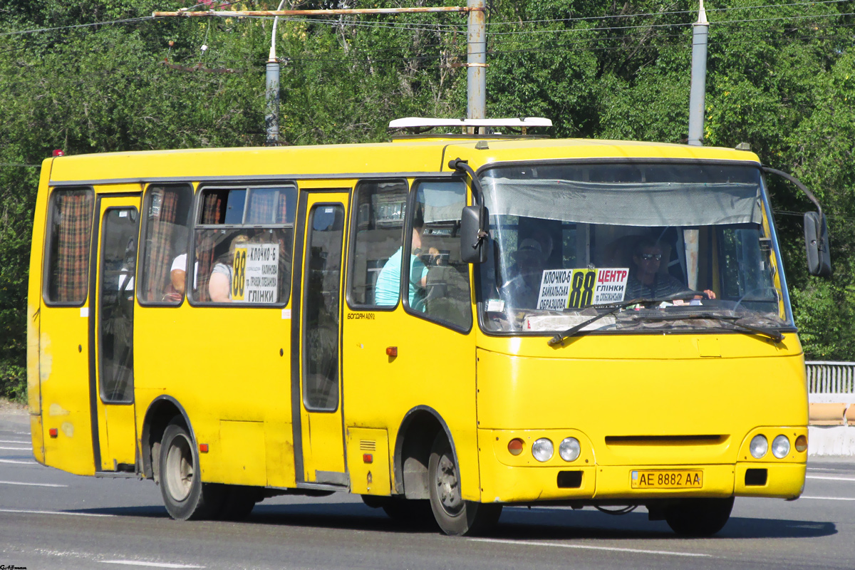 Днепропетровская область, Богдан А09201 (ЛуАЗ) № AE 8882 AA