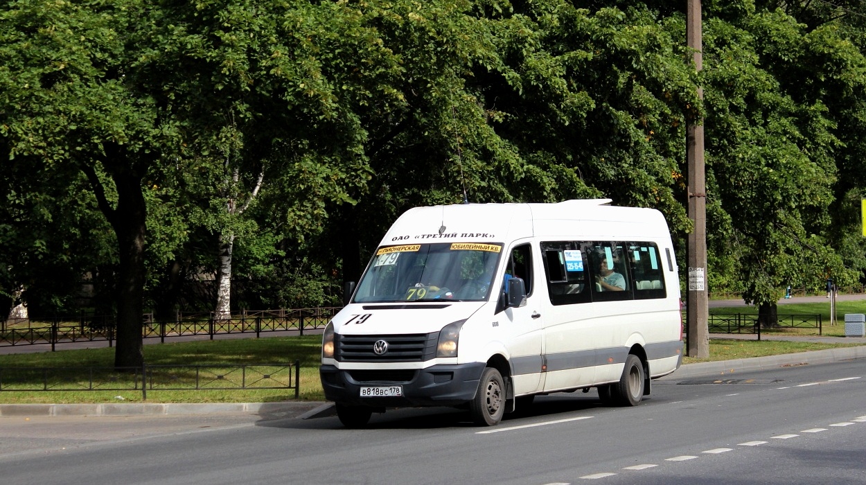 Санкт-Петербург, БТД-2219 (Volkswagen Crafter) № В 818 ВС 178