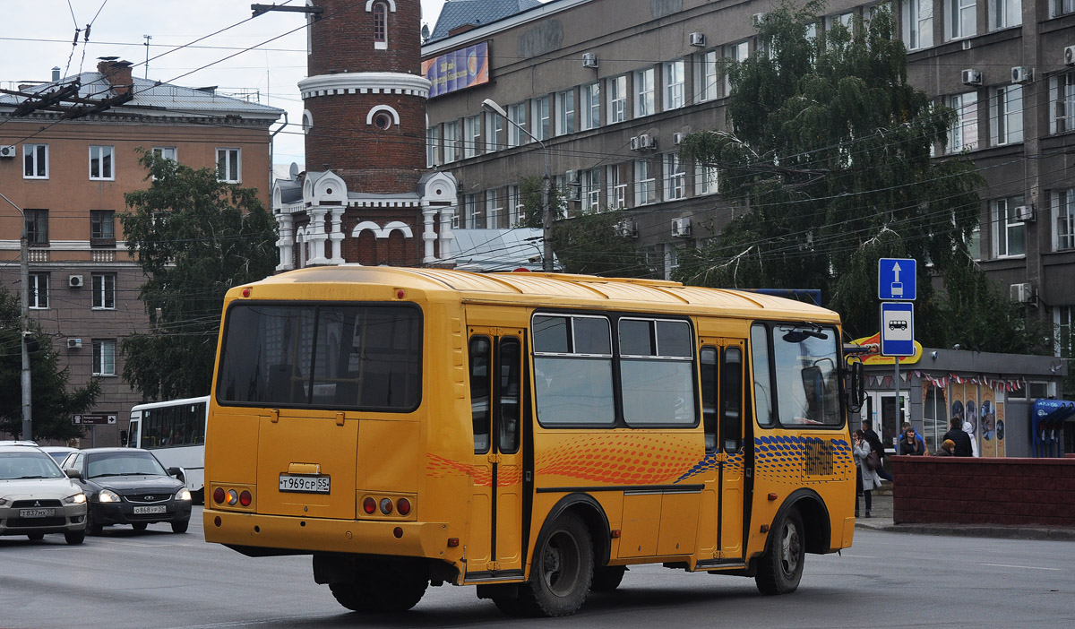 Omsk region, PAZ-32054-110-67 № Т 969 СР 55