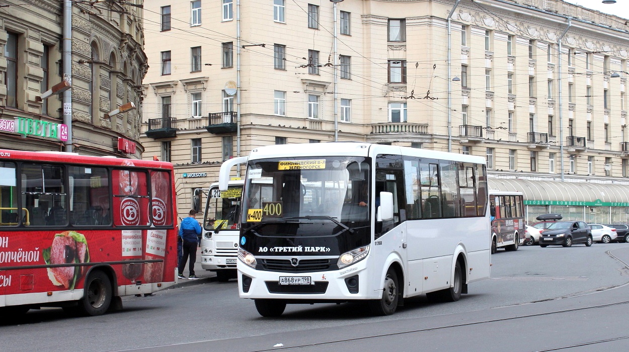 Санкт-Петербург, ПАЗ-320435-04 "Vector Next" № А 868 УР 198