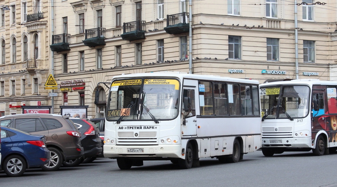 Санкт-Петербург, ПАЗ-320402-05 № В 325 СН 178