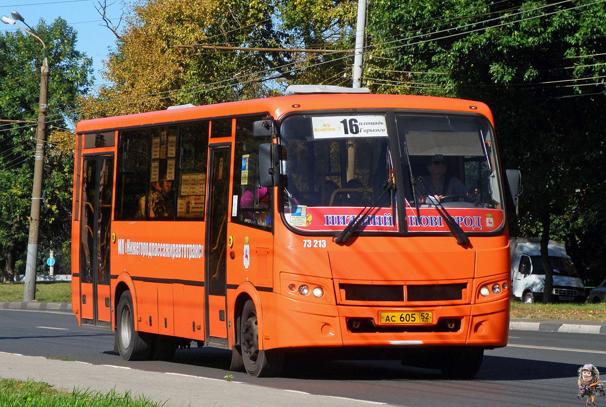 Нижегородская область, ПАЗ-320414-05 "Вектор" (1-2) № 73213