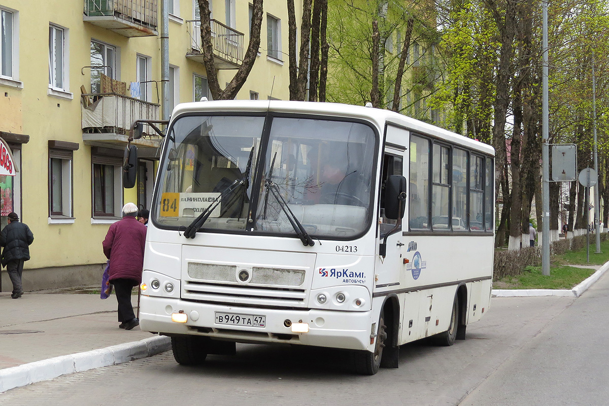 Ленинградская область, ПАЗ-320402-05 № 04213