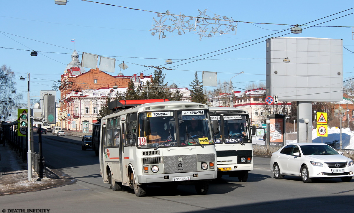 Томская область, ПАЗ-32054 № В 111 ВМ 70