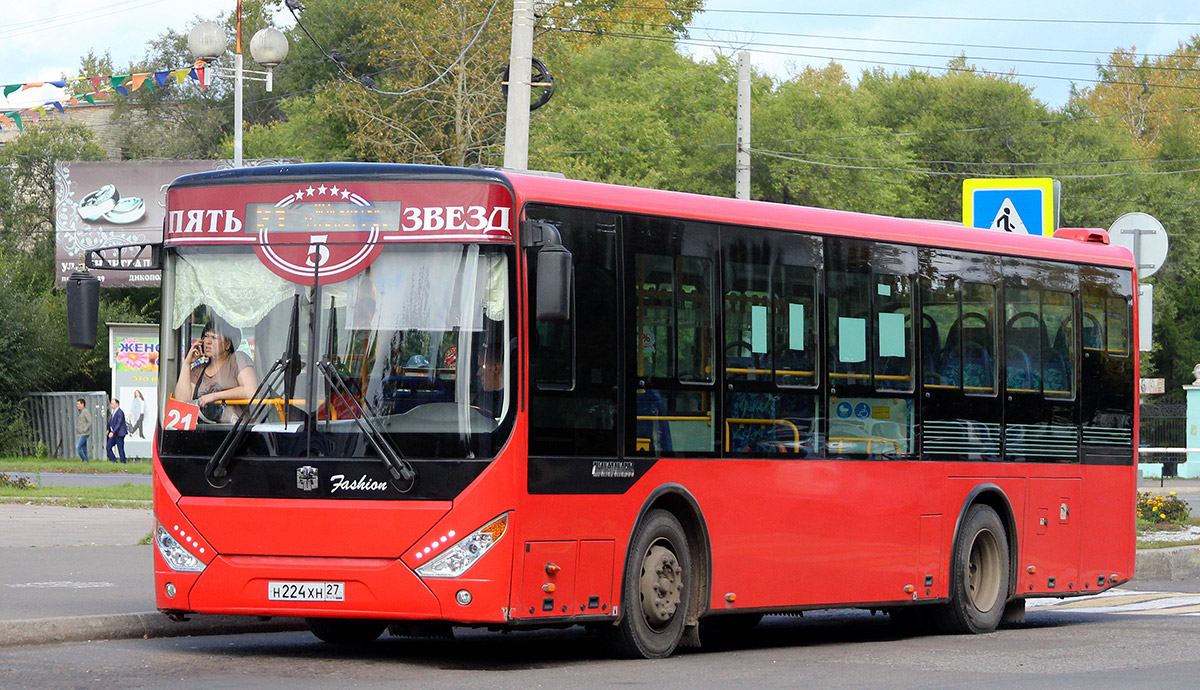 Хабаровский край, Zhong Tong LCK6105HGC Fashion № Н 224 ХН 27