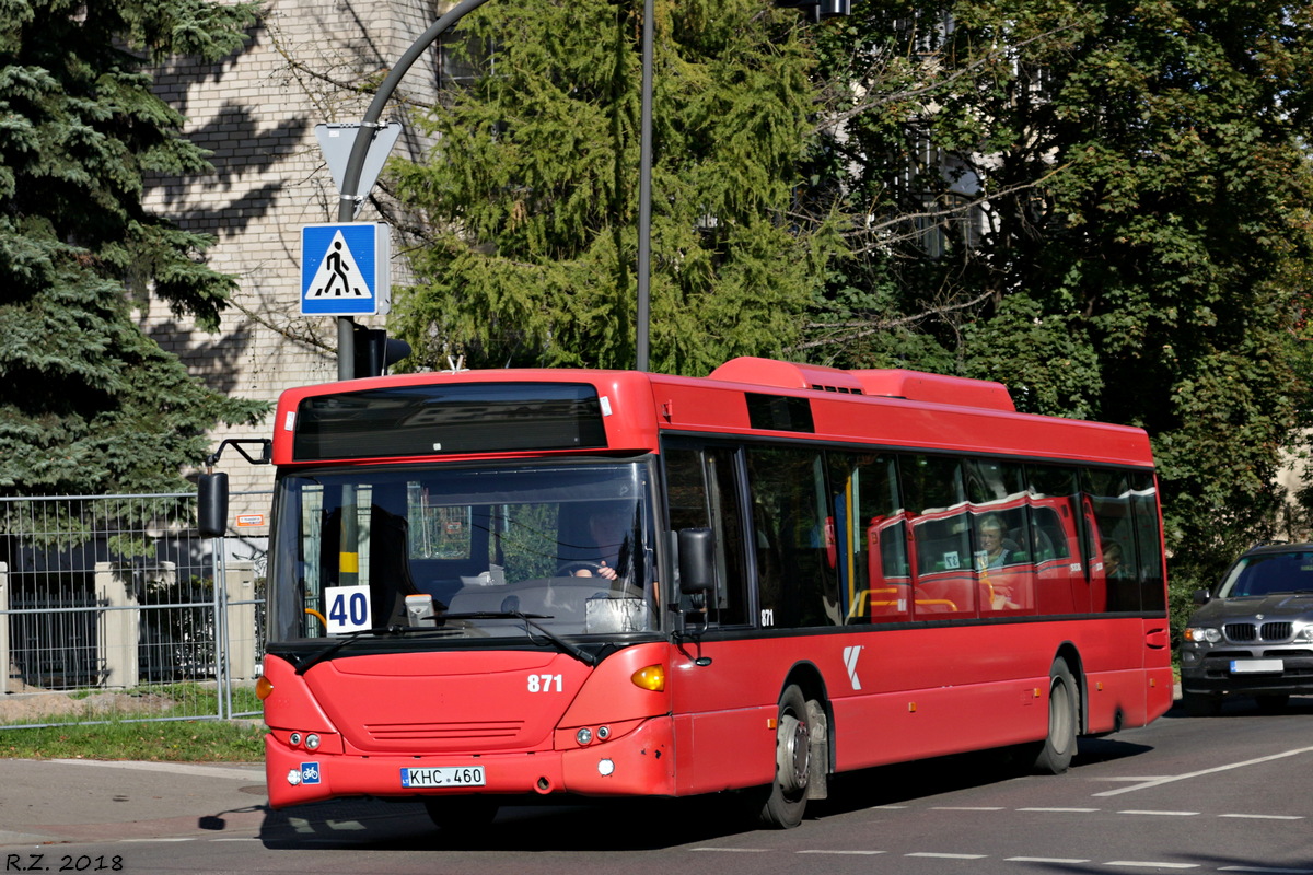 Lietuva, Scania OmniCity II Nr. 871