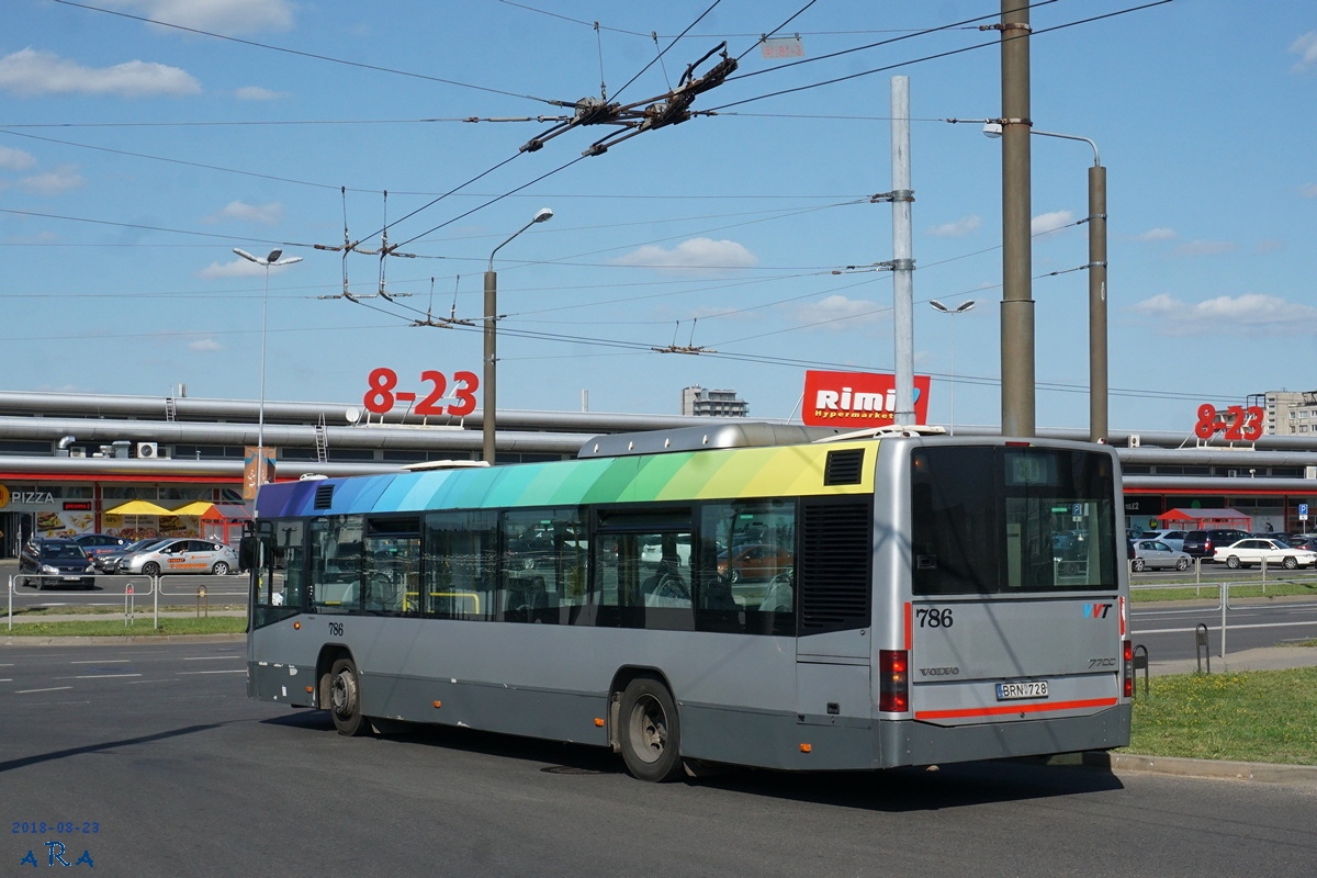 Литва, Volvo 7700 № 786