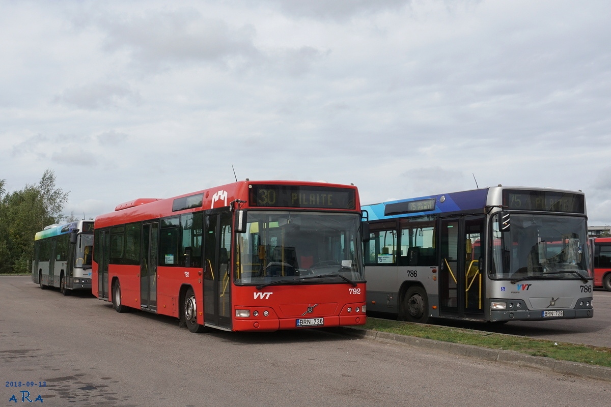 Литва, Volvo 7700 № 792