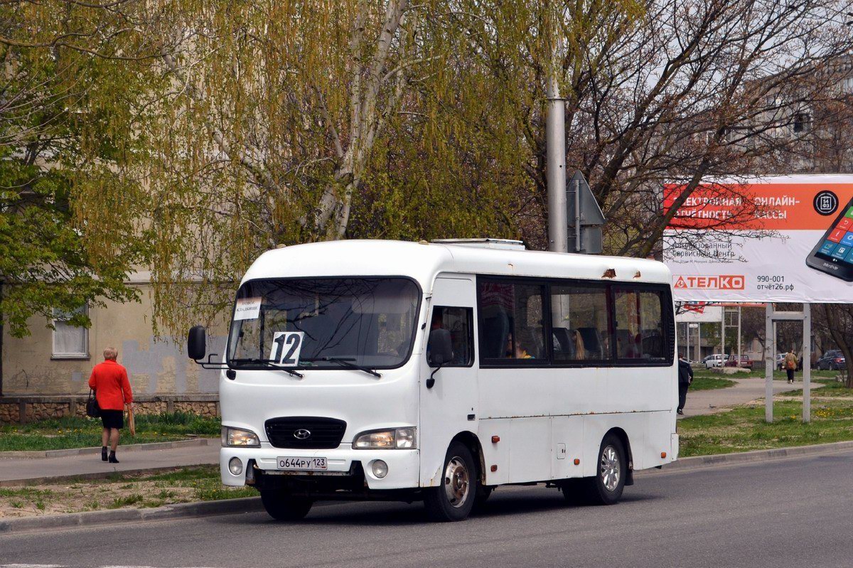 Ставропольский край, Hyundai County SWB C08 (РЗГА) № О 644 РУ 123