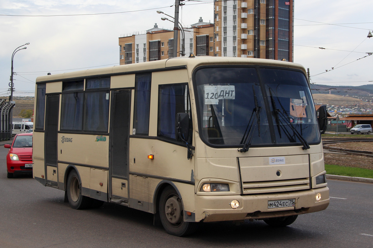 Бурятия, ПАЗ-320401-01 № М 424 ЕС 75