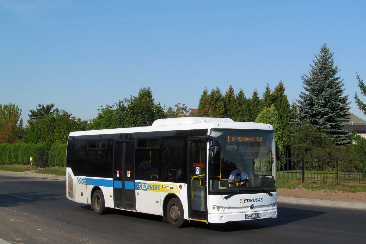 Литва, TEMSA MD9 LE № 81