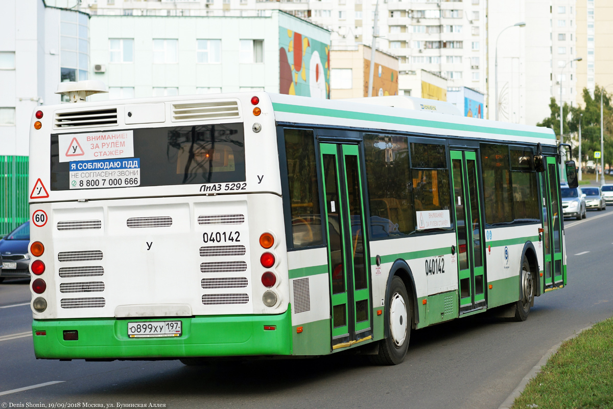 Москва, ЛиАЗ-5292.22-01 № 040142