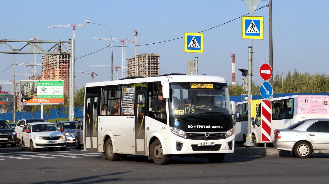 Санкт-Петербург, ПАЗ-320435-04 "Vector Next" № А 457 ТЕ 198