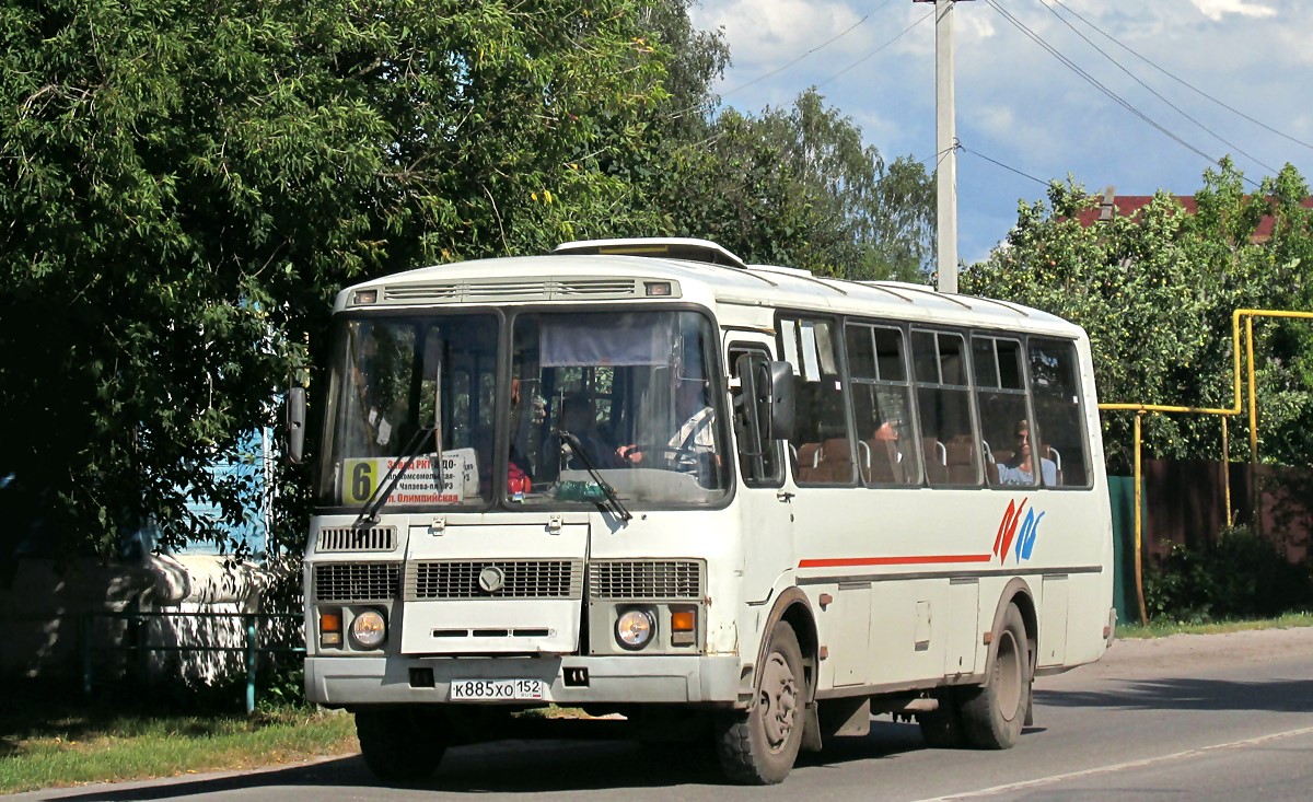 Нижегородская область, ПАЗ-4234 № К 885 ХО 152