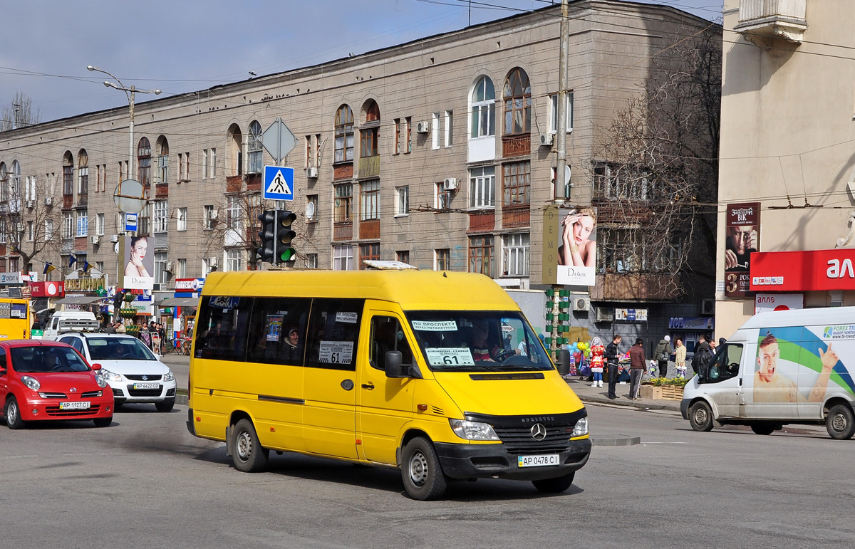 Zaporozhye region, Mercedes-Benz Sprinter W903 313CDI sz.: AP 0478 CI