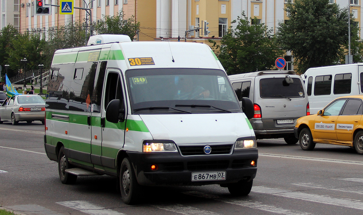 Бурятия, FIAT Ducato 244 CSMMC-RLL, -RTL № Е 867 МВ 03