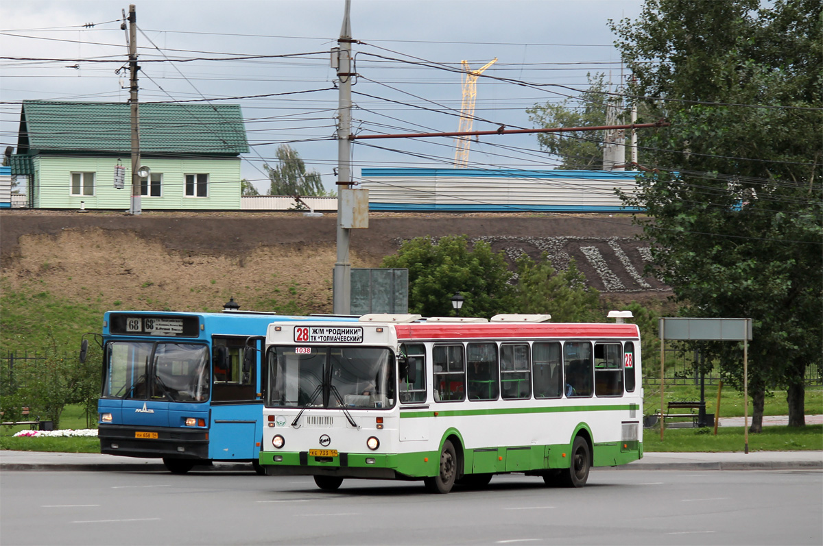 Новосибирская область, ЛиАЗ-5256.35 № КЕ 733 54