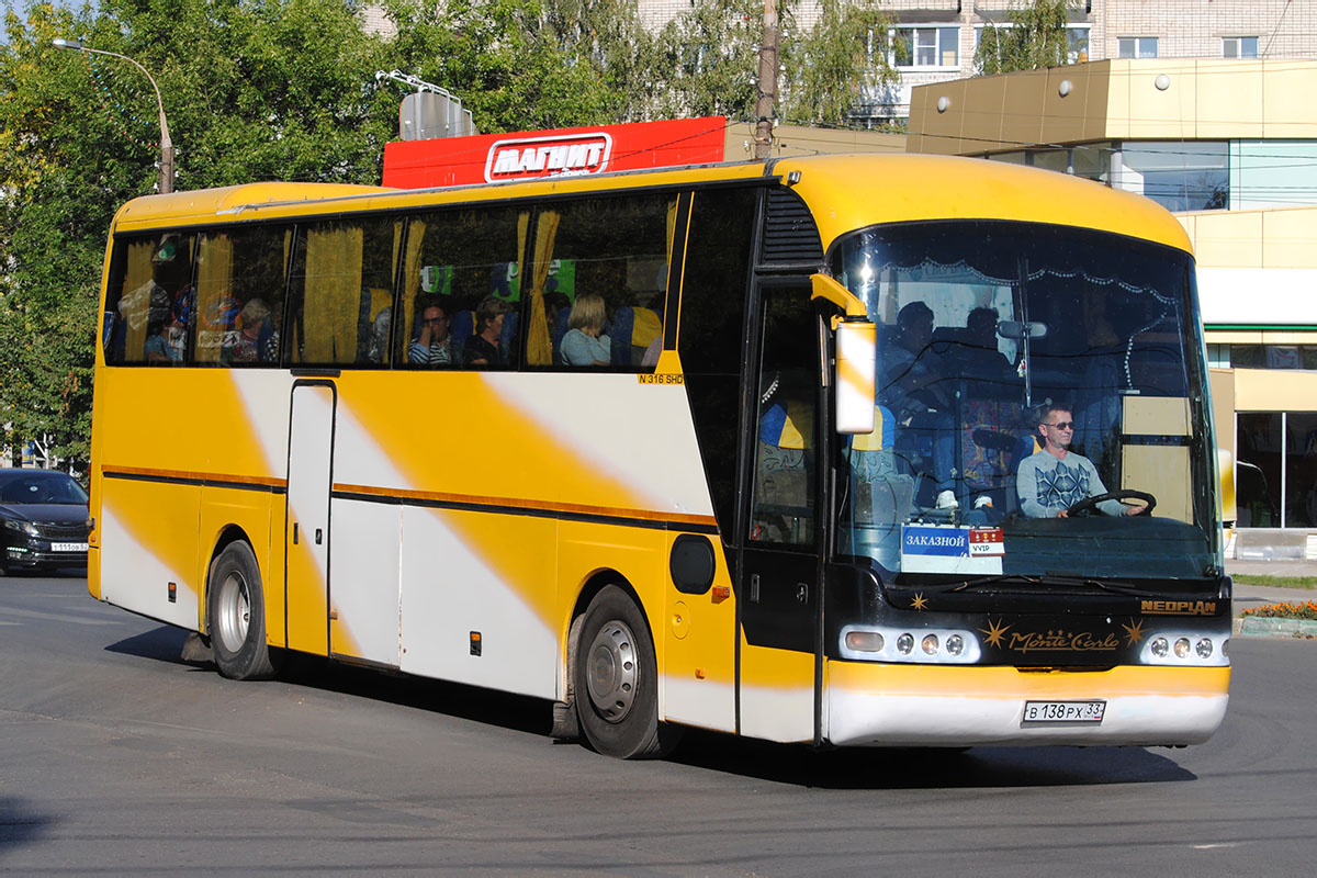 Нижегородская область, Neoplan N316SHD Euroliner № В 138 РХ 33