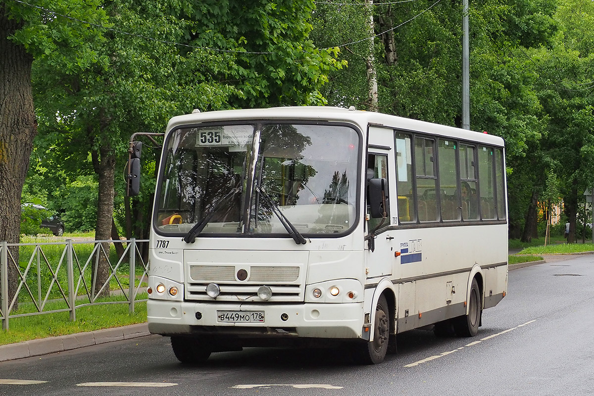 Ленинградская область, ПАЗ-320412-05 № 7787