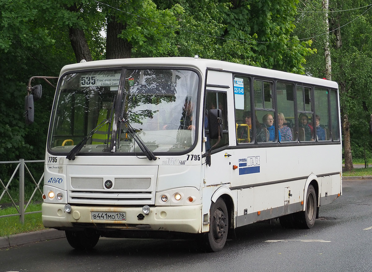 Ленинградская область, ПАЗ-320412-05 № 7795